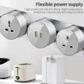 US/UK/EU/FR Power Line Track Socket Built-in Table Socket Power Strip Concealed Socket / Surface Mounted Power Track. 
