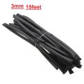Heat Shrink Tube 3mm Black 5 Gauge.