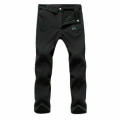 Fleece Lined Men Trousers Versatile Windproof Breathable Winter Trousers Walking Men'S Hiking Pants for Outdoor Activities.