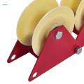 Rope Retract Pulley Laborsaving Edge Protector Wear Resistant Groove Wheel Pulley for 55mm Pulley.