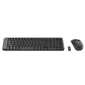 Logitech MK215 Wireless Keyboard and Mouse Combo for Windows, 2.4 GHz Wireless, Compact Design, 2-Year Battery Life(Keyboard),5 Month Battery Life(Mouse) PC/Laptop- Black. 