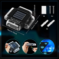 4pack Solar Pool Deck Lights Pool Side Floor Lights,Outdoor Above Ground and Inground Swimming Pools Accessories. 