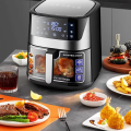 Sonifer SF-1028 110v Electric Household 6.5 Liter 1450W Non-stick Liner No Oil LED Display Smart Digital air Fryer.