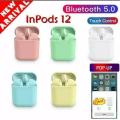 INPOD 12 TWS Wireless Headphone Mini AirPods Bluetooth 5.0 Earphone With Charging Box Mic For All Smart phones. 