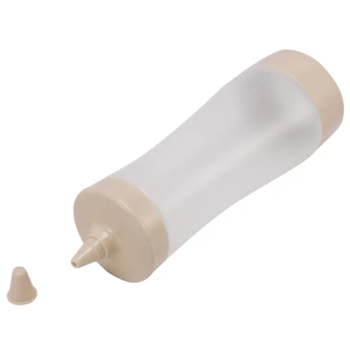 OUMERY%204X%20Squeeze%20Bottle%20Kitchen%20Boat%20Plastic%20Sauce%20Vinegar%20Oil%20Ketchup%20Cruet%20Condiment%20Dispenser%20-%20Image%204