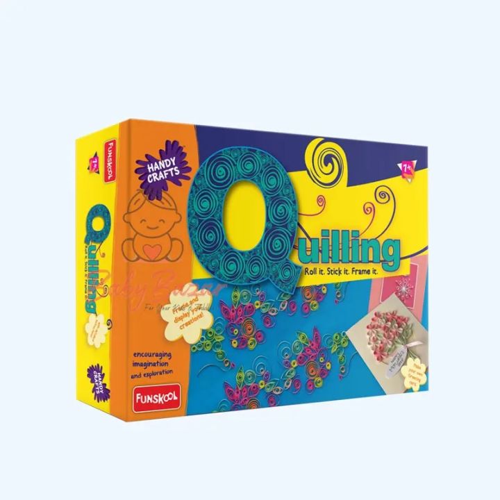 Funskool Quilling Art and Craft Kit Handycrafts Make Your own Quilling ...