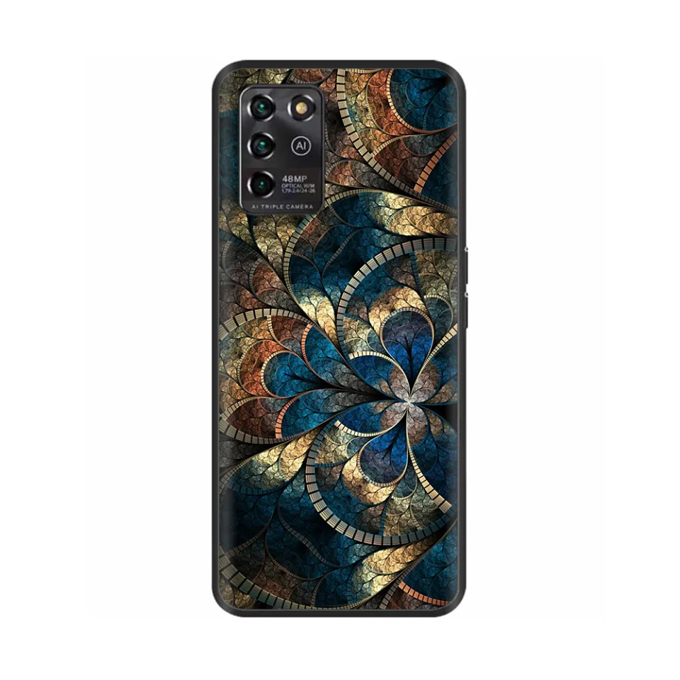 Fertuo Cover per ZTE Blade V30 Vita, Custodia Portafoglio Cover a Libro in Pelle Flip Case con Silicone Bumper, Fibbia Magnetica, Porta Carte, Kickstand, per ZTE Blade V30 Vita, Nero
