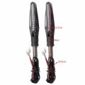 2-Piece 12V Super Bright 14LED Motorcycle Turn Signal Bendable Non Flashing Indicator Tail Light. 