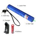 Green Laser (JD303) Pointer 10000m 532nm with Rechargeable Battery & Focusable Powerful Burning Match. 