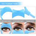 1/3Pcs 3 In 1 Mascara Shield Applicator Guard Eyelash Guide Aid Lash Assist Comb Eyelash Cosmetic Tool for Women Girls Makeup.