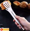 BBQ Food Clip / Tong Stylish Stainless Steel. 