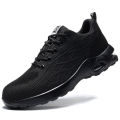 【selevn roind】 Fashion Safety Shoes Men Boots Steel Toe Shoes Men Puncture-Proof Work Sneakers Male Shoes Work Boots Indestructible Footwear.