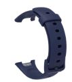 Xiaomi Mi Band 7 Pro High-Quality Silicone Strap in Elegant Navy Blue/Black - New.