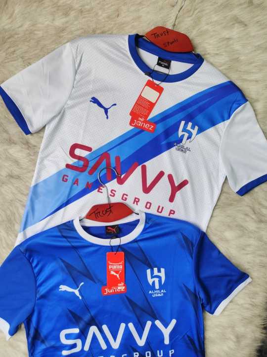 AL HILAL Football Club Short Sleeve New Season 2023/24 Home Jersey