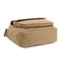 Men's Casual Style Canvas Shoulder Messenger Bags Multi-Pocket With Lid Handbag Crossbody Flap Bag For Man Business Sling Bag.