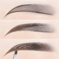 Rotatable Triangle Eyebrow Pencil with Brush Waterproof Lasting Double Ended Black Brown Non-Smudged Eye Brow Tattoo Brow Makeup.