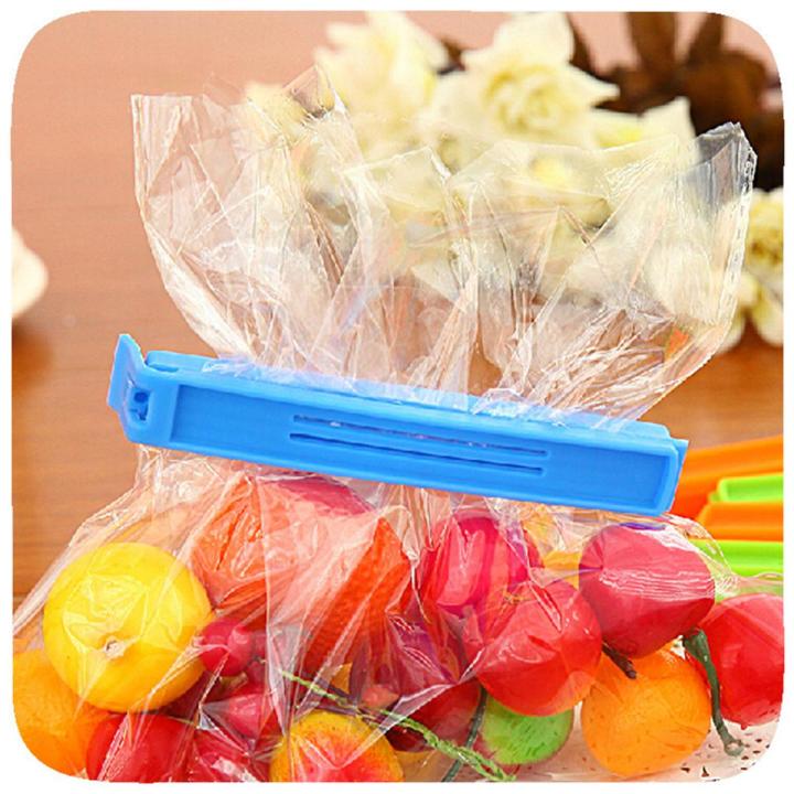 Lavish indulgent - 12 PCS Portable New Kitchen Storage Food Snack Seal Sealing Bag Clips Sealer Clamp Plastic Tool - Easy To maintain