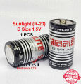 Sunlight Battery R20 1.5v D Size. Multipurpose use-1pcs. 
