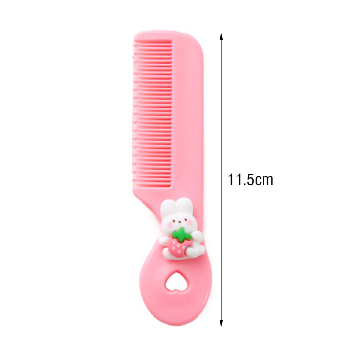 Hair%20care%20Hair%20comb%20Safey%20Portable%20Round%20head%20Smooth%20handle%20Colorful%20Comb%20Cartoon%20for%20Daily%20hair%20care%20Maternitycare%20Toddler%20hair%20styling%20Salon%20use%20Travel%20-%20Image%204