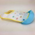 Multi Color Plastic Bibs For Babies - 1 PCS (( Color as per Stock )). 