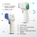 UMPER JPD-FR202 Non-Contact Infrared Thermometer High-Precision Temperature Measurement with Infrared Technology for Accurate and Safe Readings. 
