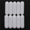 10 Pieces PTFE Magnetic Stirrer Mixer Stir Bar Laboratory Bar Stir Plate Magnet Stir Rod Magnetic (7X25mm). 