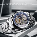 Forsining Luxury Automatic Tourbillon Diamond Outdoor Mens Mechanical Watch - Watch.