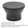 58mm 0.43X Wide Angle Lens Optical Glass Camera Lens With Macro Lens For Lan ZTS.