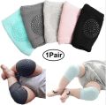 1 Pair Newborn Baby Leg Warmers Anti Slip Baby Knee Guard Knees Protector Baby Crawling Knee Pads. 