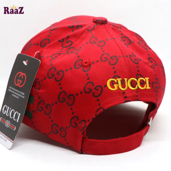 Red%20Embroidery%20logo%20Cotton%20Curved%20Visor%20Cap%20-%20Image%204