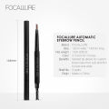 FOCALLURE 3 Colors Eyebrow Pencil Precise Brow Eyeliner Long Lasting Waterproof Blonde Brown Eye Brow Makeup Cosmetics Tools. 