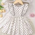 baby girl chaina lilen soft and fashionable dress 0-7. 