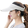Unisex Men Women Plain Sun Visor Sport Golf Cap Hat.