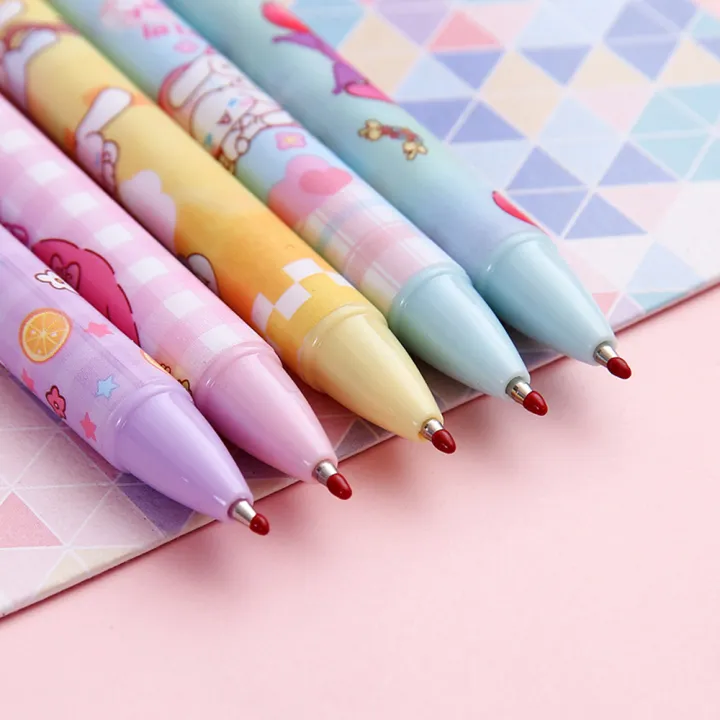 1/5/10pcs%20Random%20Sanrio%20Press%20Neutral%20Pen%20Cartoon%20Bulk%20Kawaii%20Students%20School%20Stationery%20Office%20Supplies%20-%20Image%204