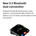 New DT Watch 10S Smart Watch 4GB ROM ChatGPT OS 11 BT Call Games Gesture Series DT Watch 10 TFT Version Smartwatch Men Women. 