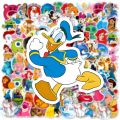 10/30/50/100pcs Disney Mix Cartoon Anime Stickers Kawaii Micky Princess Decals Decoration Laptop Phone Suitcase Graffiti Sticker.