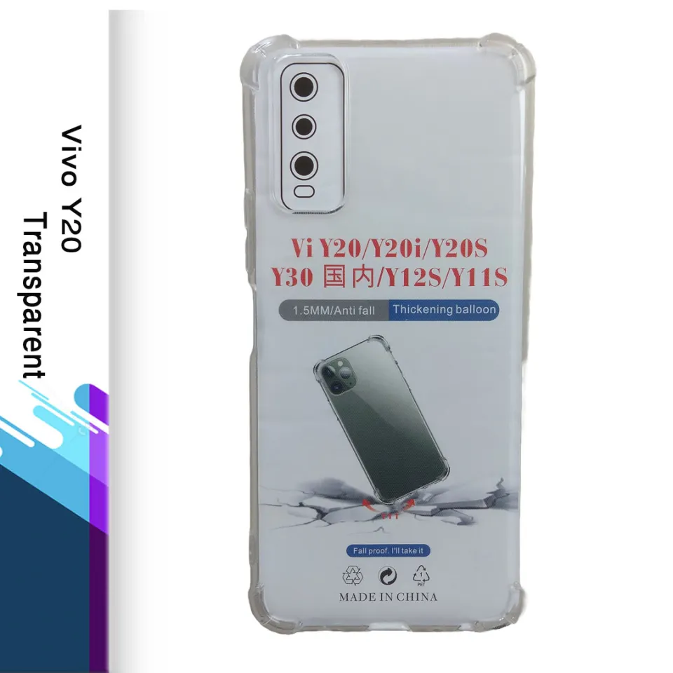 For Vivo Y20 Y20i Y30 IMPT Premium Silicone Case Crystal