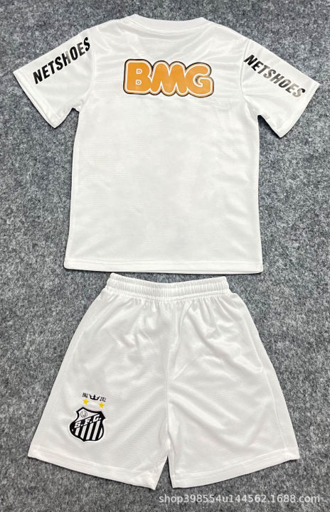 razil%2011-12%20Santos%20jersey%20Sandoz%20comoratie%20edition%20children's%20training%20football%20jersey%20size%2011%20eymar%20retro%20-%20Image%204