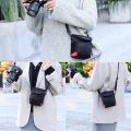 Universal Mini Digital Cloth Camera Bag with Strap, Size: 115 x 105 x 155mm. 