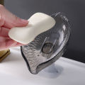 Soap Tray Punch-free Fish Scale Texture Soap Box. 