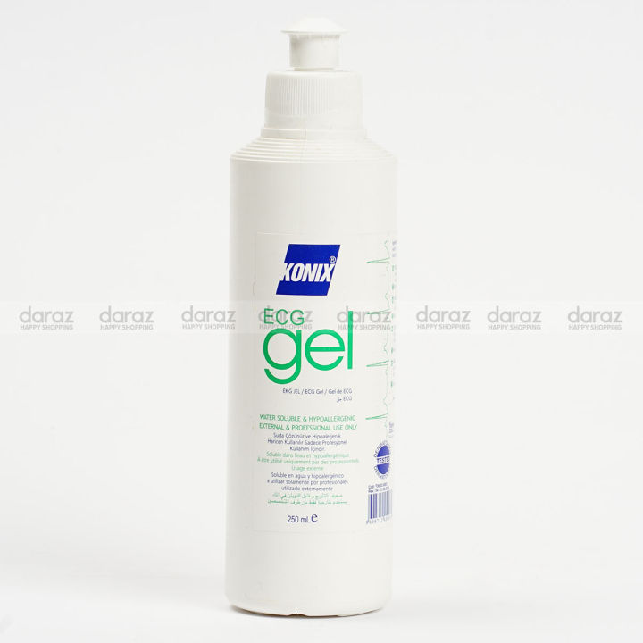 Konix Ultrasound Gel for Fetal Heart Detector, 250 ml, Pack of 2