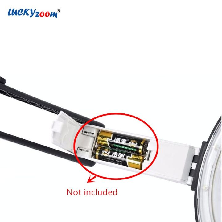 130MM%20Large%20Reading%20Magnifier%201.8X%205X%2012%20LED%20Foldable%20Magnifying%20Glass%20EU%20Plug-in%20Illuminated%20Magnifier%20Lamp%20Table%20Read%20Lupa%20-%20Image%207