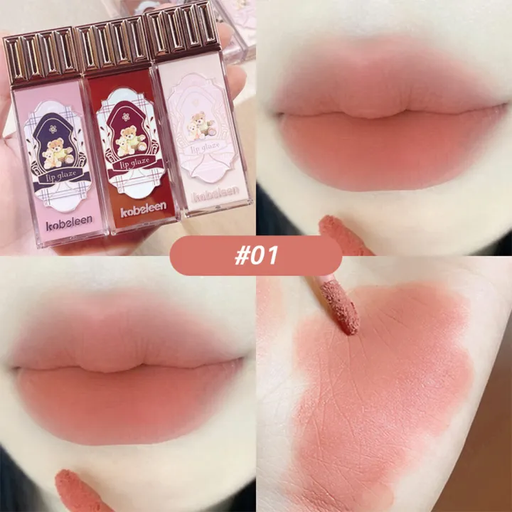 Kobeleen%20Cloudy%20Bear%20Waterproof%20Long-lasting%20Lip%20Mud%20Lipstick%20Matte%20Velvet%20%20Non%20Stick%20Cup%20Moisturizing%20Lip%20Tint%20-%20Image%209