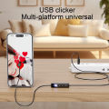 Auto Clicker Phone Screen Device Speed Clicker Fast Click Simulation Finger Continuous Click For Gaming Live Broadcasts Likes.