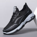 Spring and summer new men's shoes trend, sporty style, casual single shoes, foreign trade thick-soled outdoor hiking shoes, walking men's shoes.
