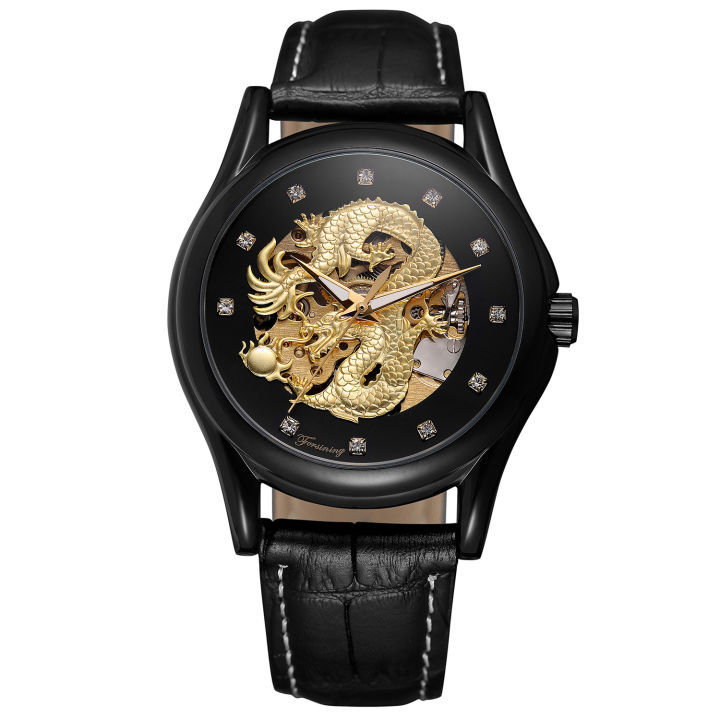FORSINING%20Fousini%20Watch%20Hollow%20Rhinestone%20Scale%20Mechanical%20Watch%20Dragon%20Pattern%20Men's%20and%20Women's%20Watch%20-%20Image%202