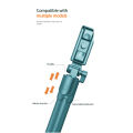 R1S Adjustable 4 in 1 Multifunctional Monopod Selfie Stick & Tripod with Selfie Light & Wireless Bluetooth Remote Control - Selfie Stick.