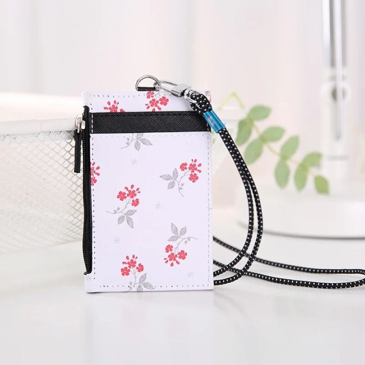 Women%20Floral%20Card%20Holder%20Wallet%20With%20Neck%20Strap%20Lanyard%20Badge%20PU%20Leather%20Wallet%20Bank%20Credit%20Card%20ID%20Holder%20Wallet%20Case%20Purse%20Bag%20-%20Image%207