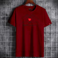 Pink &White Fashionable Tops Ladies Short Sleeve Casual Girls Print New T-Shirt For Women - T Shirt For Women. 