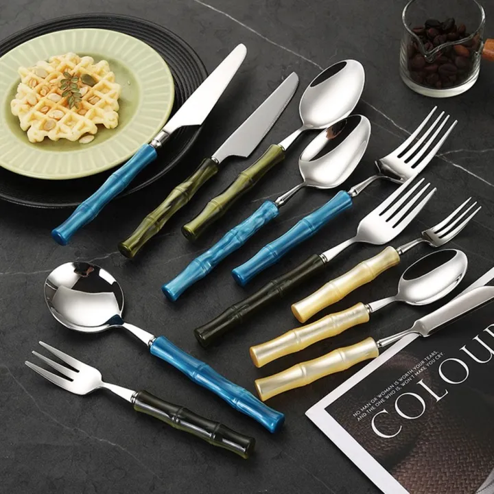 Creative%20Bamboo%20Shape%20Handle%20Fork%20and%20Spoon%20304%20Stainless%20Steel%20Light%20Design%20Bamboo%20Handle%20Cutlery%20Elegance%20Classical%20Western%20Dinnerware%20Flatware%20Household%20Goods%20-%20Image%208